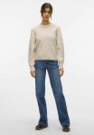 Джемпер Vero Moda Jumper, Birch/Off-White - фото 2