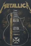 Топ Metallica Hetfield Iron Cross Guitar, черный - фото 4