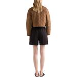 Куртка с вельветовым стёганым воротником PRADA, бежевый - фото 3