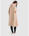 Женщины держат линию пальто Belle & Bloom, тан/бежевый - фото 4