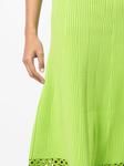 Simkhai юбка миди в рубчик, зеленый - фото 5