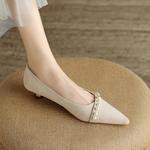 Туфли женские на высоком каблуке Safiya, бежевый - фото 11