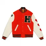 HUMAN MADE Варсити косуха, Orange - фото