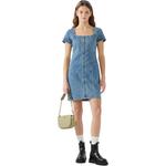 Женское платье с коротким рукавом GUESS, синий - фото 6