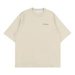 Футболка Off-White Caravaggio Crowning Skate Tee Dark Sand - фото