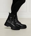 Ботинки женские Tommy Hilfiger высокие кожаные, черный - фото 2