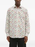 Рубашка с цветочным принтом Paul Smith, белый - фото