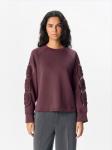Толстовка цвета лиловое вино Object - фото 2