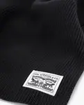Мужской шарф с нашивками Levi's, черный - фото 2