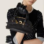 Мини-сумка Aventure из наппы MIU MIU, черный - фото 5