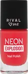 Лак для ногтей RIVAL loves me Neon Nails 08 hot tangerine - фото