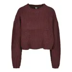 Свитер Urban Classics Wide Oversize, красный - фото 6