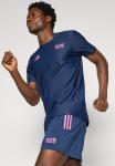 Футболка Adidas Performance BER25 TEE, Collegiate Navy/Dark Blue - фото 4