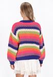 Джемпер IZIA SWEATER, Blue Multicolor/Multi-Coloured - фото 3