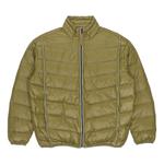 Куртка stand collar light puffer jacket 'olive green' Converse, зеленый - фото