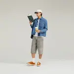 Levis Куртка Levi’s мужская тёмно-синяя, Dark Blue - фото 4