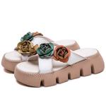 Jay Женские слайдеры белые, цвет White - фото 8