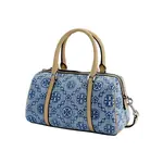 TORY BURCH Монограмма Деним Мини Бочка Пудрово голубой - фото 3