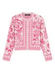 Versace кардиган Barocco, розовый - фото