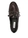 Дерби из кожи Bally, коричневый - фото 4
