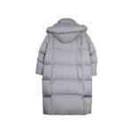 ELLE Пуховик Women's Medium Gray Thickened Puffer - фото 3
