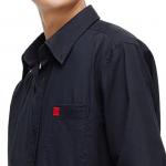 Рубашка Slim Fit на пуговицах HUGO BOSS, черная - фото 2