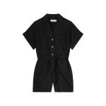 Легкий комбинезон из тенселя черного цвета summum - фото 4