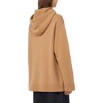 Свитер с капюшоном и карманом Maxmara, camel - фото 3