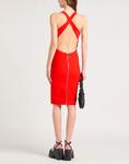 Платье миди Alaïa, красный - фото 4