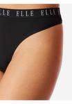 Трусы с высоким вырезом - логотип Elle, черный - фото 3