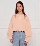 Свитер Cropped fit Pinko Up, оранжевый - фото