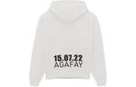 Толстовка с логотипом AGAFAY Saint Laurent, белый - фото 2