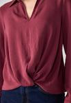 Блуза Anna Field Blouse, Burgundy/Dark Red - фото 5
