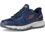 Кроссовки SKECHERS Dynamite AT Escapar Hands Free Slip-in, цвет Navy/Orange - фото 7