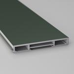 Плинтус IKEA, 220x8 см, темно-зеленый - фото 4