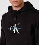 Потертый свитер Regular fit Calvin Klein Jeans, черный - фото 4