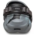 Сабо Crocs Echo Duck Camo, серый - фото 4