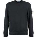 Logo Patch Crewneck Knitted Jumper STONE ISLAND, синий - фото