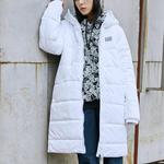 Пуховик женский белый Vans - фото 3