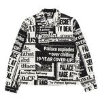 Куртка ss22 tabloid denim jacket 'black' Palace, черный - фото