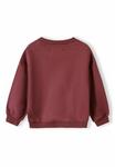 Толстовка CREW NECK STANDARD MINOTI, цвет mauve white - фото 2