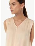 Comma Блузка цвета 8058_бежевый - фото 4