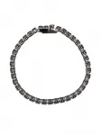Браслет Matrix Swarovski, черный - фото