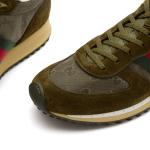 Кроссовки Нора Gucci, зеленый - фото 3