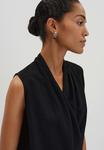 Топ ZIANG - Blouse someday., черный - фото 4