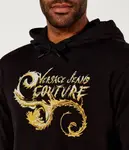 Толстовка Chromo Couture Regular fit Versace Jeans Couture, черный - фото 4