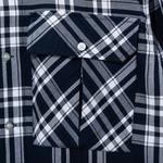 New Era Мужская синяя рубашка - фото 4