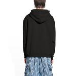 Толстовка logo hoodie medium fit 'washed black' Balenciaga, черный - фото 4