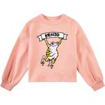 Детский свитшот KENZO, розовый - фото