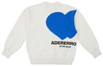 ADER ERROR SS22 Вязаный джемпер Unisex белый - фото
